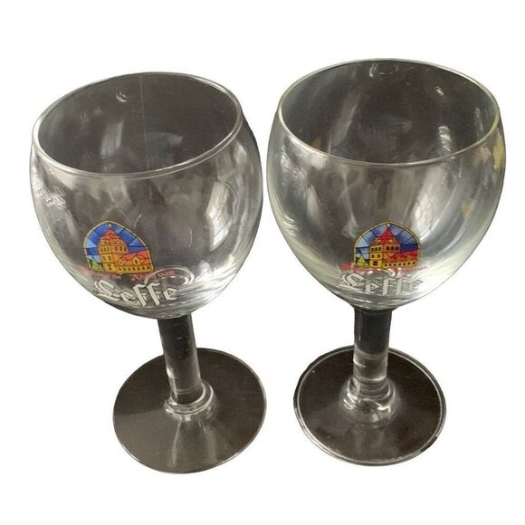 Vintage Leffe Beer Glasses Embrace the Timeless Beauty and Flavors of A Classic - Picture 7 of 14